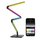 GoSmart LED stojaca lampa, čierna, 175 cm, teplá biela / RGBIC WiFi