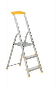 Schodíky jednostranné hliníkové s poličkou 1943 HOBBY