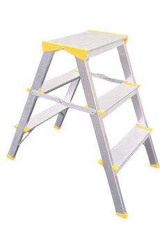 Obojstranné schodíky hliníkové 953 so zámkom podľa EN14183 HOBBY