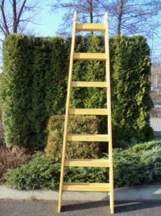 2807 Drevený rebrík dvojdielny /ŠTAFLE/ HOBBY