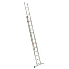 Hliníkový rebrík dvojdielny výsuvný 7213* PROFI