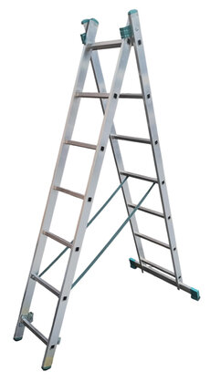 Hliníkový rebrík dvojdielny univerzálny 7507 PROFI