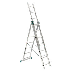 Hliníkový rebrík trojdielny univerzálny 7607 PROFI