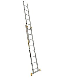 Hliníkový rebrík dvojdielny výsuvný 8210 PROFI PLUS