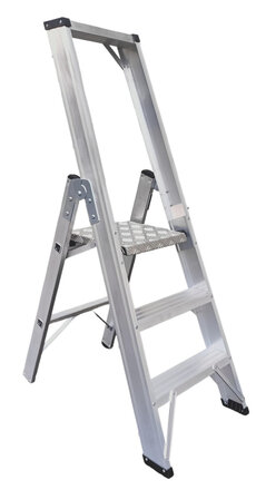 Schodíky jednostranné hliníkové 9303 PROFI PLUS