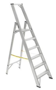 Schodíky jednostranné hliníkové 9306 PROFI PLUS