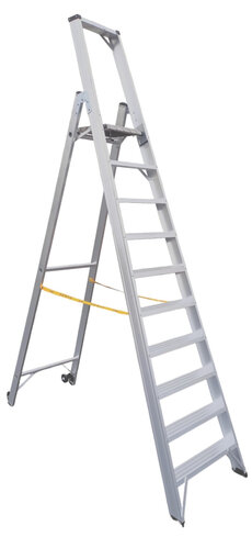 Schodíky jednostranné hliníkové 9310 PROFI PLUS