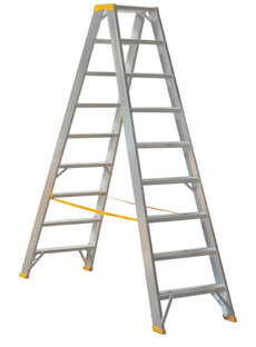 Schodíky obojstranné hliníkové 9409 PROFI PLUS