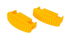Plastová pätka F-10225 žltá