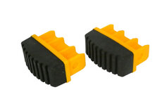 Plastová pätka F-6425.10 žlto-čierna