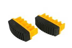 Plastová pätka F-8425.10 žlto-čierna