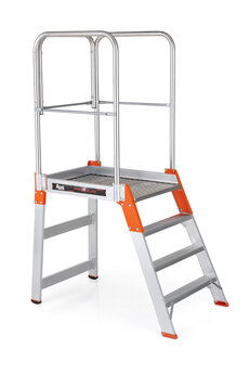 Mostík jednostranný 95307 PREMIUM, s hliníkovou podlážkou