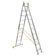 Hliníkový rebrík dvojdielny univerzálny 8510 PROFI PLUS