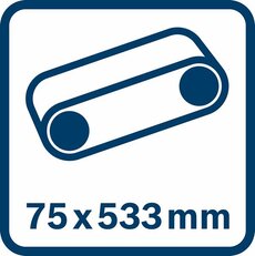 Pásová brúska GBS 75 AE