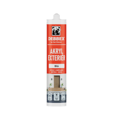 Den Braven Akryl Exteriér 280 ml kartuša biela