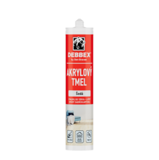 Den Braven Akrylový tmel 280 ml kartuša sivá