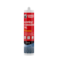 Den Braven Klampiarsky a karosársky tmel 280 ml kartuša čierna