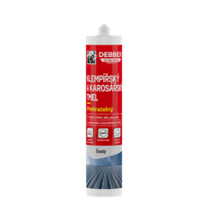 Den Braven Klampiarsky a karosársky tmel 280 ml kartuša sivá