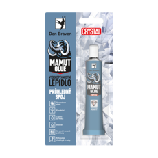 Den Braven MAMUT GLUE Crystal 25 ml tuba v blistri transparentná