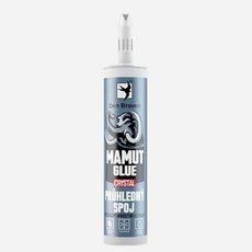 Den Braven - MAMUT GLUE Crystal, kartuša, 290 ml, transparentná