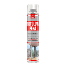 Den Braven Pištoľová pena Silver Line 750 ml pištoľová dóza žltá
