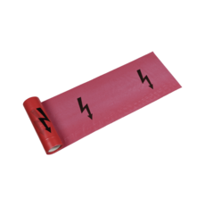 Den Braven Výstražná fólia 22 cm × 0,08 mm, dĺžka 20 m 20 m červená - ELEKTRINA