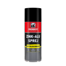 Den Braven Zink - Alu sprej 400 ml aerosólový sprej zinko-hliníkový odtieň