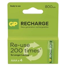 Nabíjacia batéria GP Recharge 800 AAA (HR03) 4 ks