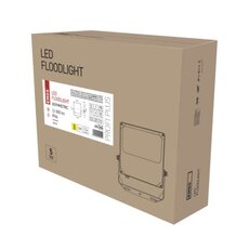 LED reflektor PROFI PLUS asymmetric 100W, čierny, neutrálna biela