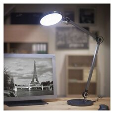 LED stolná lampa KAREN, čierna