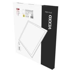 LED panel VEXXO 60×60, prisazeny štvorcový biely, 33W neutrálna biela