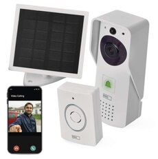 GoSmart Domový bezdrôtový batériový videozvonček IP-09D s Wi-Fi a solárnym panelom