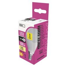 LED žiarovka Classic Mini Globe 7,3W E14 teplá biela