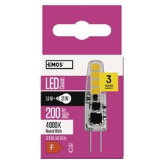 LED žiarovka Classic JC 1,9W 12V G4 neutrálna biela