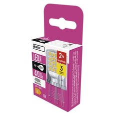 LED žiarovka Classic JC 4W G9 neutrálna biela, 2 ks