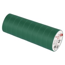 Izolačná páska PVC 15mm / 10m zelená