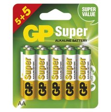 Alkalická batéria GP Super LR6 (AA)