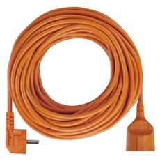 Predlžovací kábel 20 m / 1 zásuvka / oranžový / PVC / 250 V / 1,5 mm2
