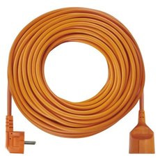Predlžovací kábel 40 m / 1 zásuvka / oranžový / PVC / 250 V / 1,5 mm2