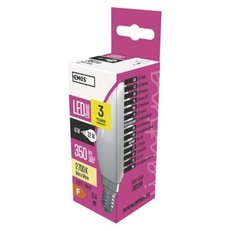 LED žiarovka Classic Candle 4,1W E14 teplá biela