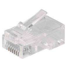 Konektor pre UTP kábel (drôt), biely