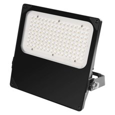 LED reflektor PROFI PLUS asymmetric 100W, čierny, neutrálna biela
