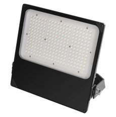LED reflektor PROFI PLUS asymmetric 200W, čierny, neutrálna biela