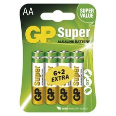 Alkalická batéria GP Super LR6 (AA)