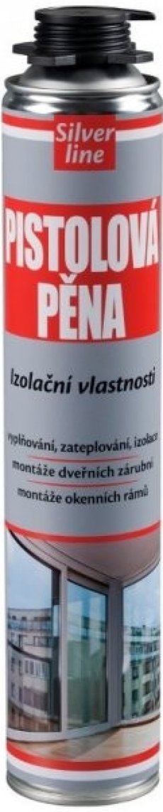 Den Braven Montážna pena 750 ml pištoľová Silver Line