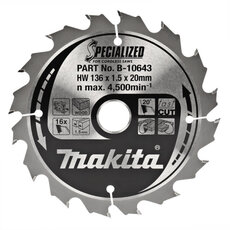 Špeciál - akumulátorová kotúčová píla Makita B-10643