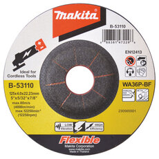 Flexbilné brúsne kotúče Makita B-53110