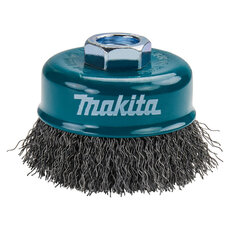 Oceľové drôtené kefy, zvislé - zvlnené - vnútorné závity M14 Makita D-24094