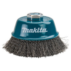 Oceľové drôtené kefy, zvislé - zvlnené - vnútorné závity M14 Makita D-29284