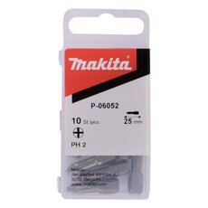 Phillips vrtáky 25 mm podľa DIN 3126 Makita P-06052